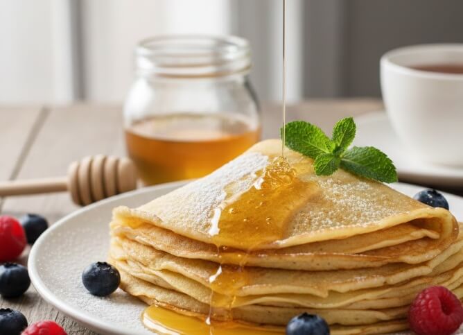  קרפים עם דבש