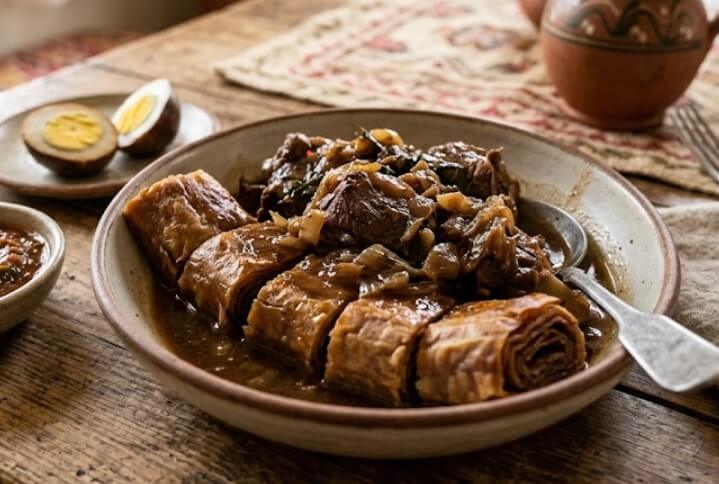  גחנון עם בשר טלה 