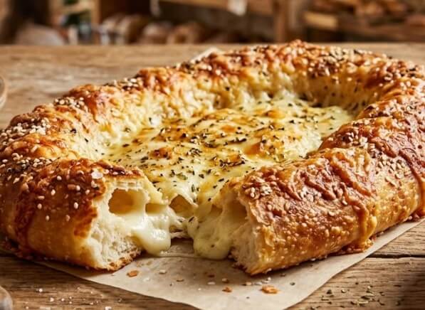     בייגלה ירושלמי עם גבינות 