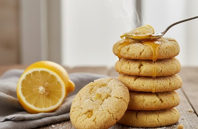 עוגיות דבש ולימון